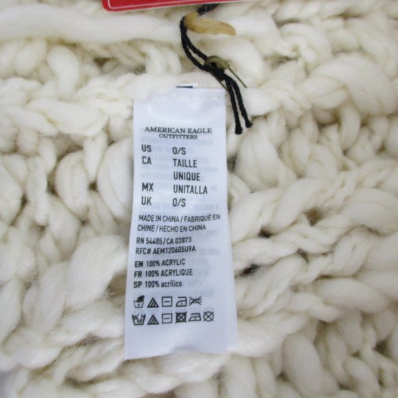 American Eagle Outfitters Hand Knit Chunky Cowl Neck Warmer - Picture 7 of 7